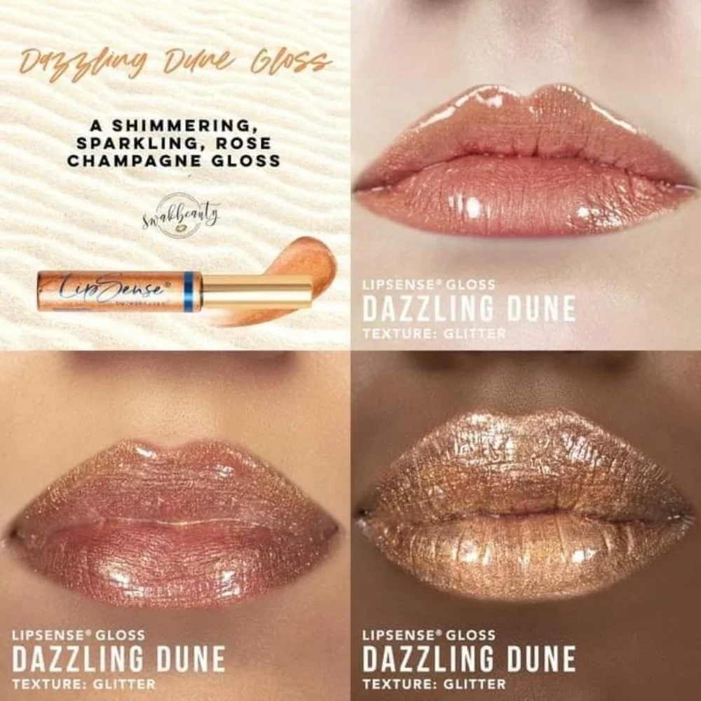 LipSense Dazzling Dunes Gloss - Picture 1 of 1